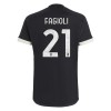 Camiseta de fútbol Juventus Fagioli 21 Tercera Equipación 23-24 - Hombre